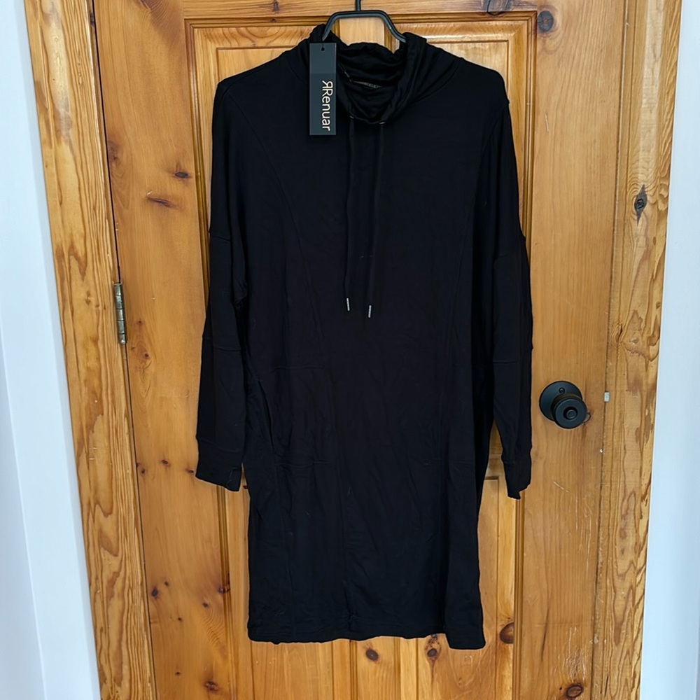 Cowl Neck Sweater Dress